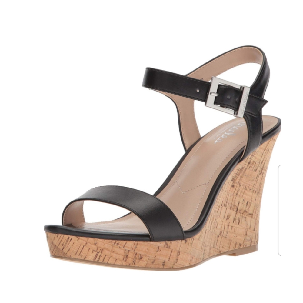 NWOB Charles by Charles David Lindy Wedge Sandal